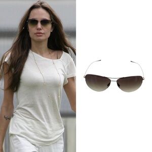 Aviator Sunglasses As Seem On Angelina Jolie